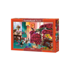 Castorland 500 db-os puzzle - Játékos cicák (B-53254) puzzle, kirakós