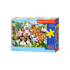 Castorland 60 db-os puzzle - Barátok a farmon (B-066209) puzzle, kirakós
