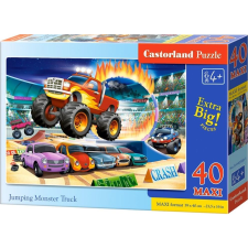 Castorland B-040308 40 db Maxi Puzzle - Monster Truck A Levegőben (342912) puzzle, kirakós