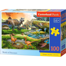 Castorland B-111084 kirakós játék 100 db Dinoszauruszok (342917) puzzle, kirakós