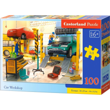 Castorland B-111206 kirakós játék 100 db Járművek (464052) puzzle, kirakós