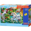 Castorland B-27590 260 db-os Puzzle - Unicorn Garden (CAS-B275901)