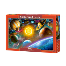  Castorland B-52158 - Világűr - 500 db-os puzzle Bolygók puzzle, Naprendszer puzzle 47 x 33 cm puzzle, kirakós
