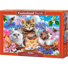 Castorland B-53513 kirakós játék 500 db Állatok (454554) puzzle, kirakós