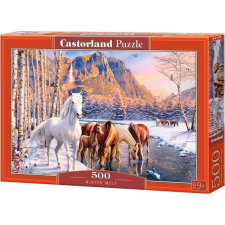 Castorland B-53704 kirakós játék 500 db Téli (505837) puzzle, kirakós