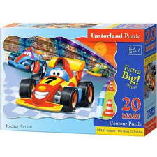 Castorland C-02306 20 db Maxi Puzzle - Versenyautók (02306) puzzle, kirakós