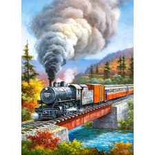 Castorland Castorland 200 darabos Vonat Puzzle 7+ puzzle, kirakós