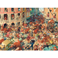 Castorland Castorland puzzle művészeti gyűjtemény: Pamplonai bikafuttatás 3000 darab puzzle, kirakós