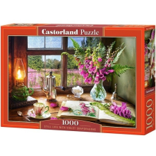 Castorland Csendélet lila virágokkal, Puzzle 1000 db C- 104345 puzzle, kirakós