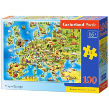 Castorland Európa térképe 100 db-os (B-111060) puzzle, kirakós