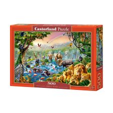 Castorland Folyó a dzsungelben 500 db-os (B-52141) puzzle, kirakós