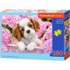 Castorland Pup in Pink Flowers 180 pcs Kirakós játék 180 db Állatvilág (018185)