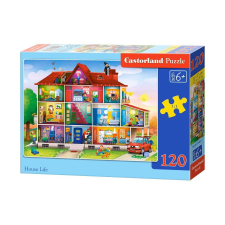 Castorland rejtvény, Házi élet, 120 db puzzle, kirakós