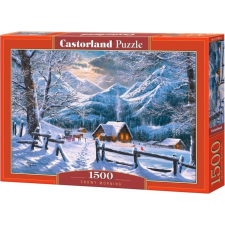 Castorland Snowy Morning 1500 pcs Kirakós játék 1500 db Téli (378681) puzzle, kirakós