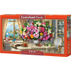 Castorland Summer Flowers and Cup of Tea 4000 pcs Kirakós játék 4000 db Művészet (298927)