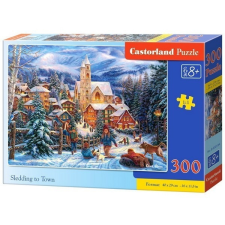 Castorland Szánkózás 300 db-os (B-030194) puzzle, kirakós