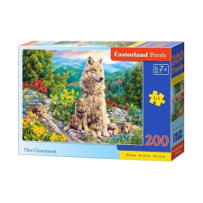 Castorland Új generáció kirakó, 200 darab, 40×29 cm puzzle, kirakós