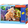 Castorland Vörös cica 180db-os puzzle - Castorland