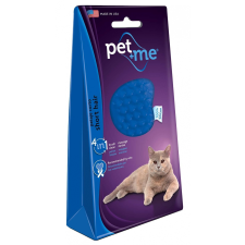 CAT Pet and Me Cat rövid hajkefe kék, macska ápolás, fésű kutyafésű