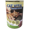 Cat Vital Cat Vital konzerv nyúl+szív 415gr