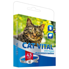 Cat Vital Dimetikonos Macskanyakörv Piros élősködő elleni készítmény macskáknak