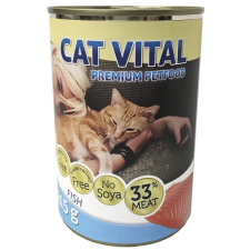 Cat Vital konzerv hal 415gr macskaeledel