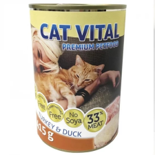  Cat Vital konzerv kacsa+pulyka 415gr macskaeledel