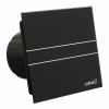  Cata E-100M BK szellőztető ventilátor, metakrilát előlappal, fekete, 100mm
