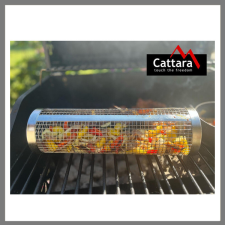 Cattara kerek hengeres kosaras grill edény 13058 edény