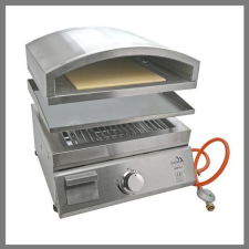 Cattara NAPOLI asztali gázgrill + pizza sütő + grilllap 14101 pizzasütő
