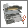  Cattara NAPOLI asztali gázgrill + pizza sütő + grilllap 14101