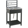 CATTARA TORINO 1 asztali modul mosdóval kültéri konyhához 60 x 47 x 123 cm