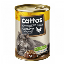  Cattos nedves macskaeledel csirke - 415g macskaeledel