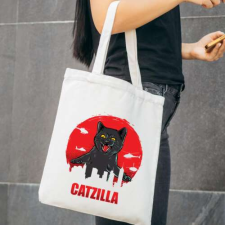  CatZilla-vászon szatyor ajándéktárgy