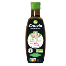 Cauvin Cauvin bio fokhagymás-petrezselymes olívaolaj 250 ml reform élelmiszer