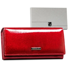  Cavaldi Női Bőr Pénztárca  H22-1-Sh9-5966 Red