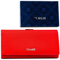  Cavaldi Női Pénztárca- GD24-FO-SFK-7649- PIROS
