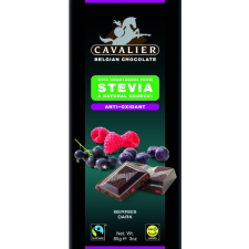 Cavalier Étcsokoládé bogyós gyümölcs 85g csokoládé és édesség