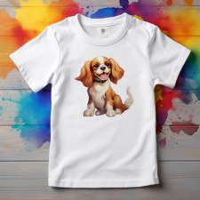  Cavalier King Charles Spániel póló (Gyerek)(Karakterek) gyerek póló