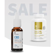  CBD Olaj 500 mg + Szerves Kalcium Komplex vitamin és táplálékkiegészítő