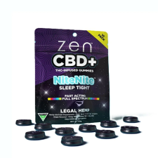 CBD ZEN Gumicukor melatoninnal (10db) csokoládé és édesség