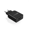  CD122 USB hálózati töltő adapter QC 3.0 18W, fekete