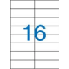 CDC UK Ltd. A4 Etikett, univerzális, 105x37 mm, VICTORIA, 1600 etikett/csomag