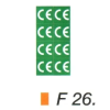  CE-jelzés F26