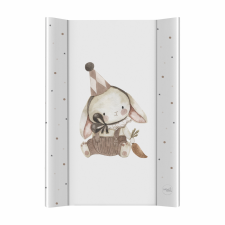 Ceba Baby Ceba pelenkázó lap - merev 2 oldalú 50x70cm ULTRA LIGHT Nyuszi bohóc pelenkázó matrac