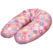 Ceba Baby Ceba szoptatós párna multi jersey PHYSIO körök pink kismama párna