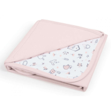  Ceba Baby pamut babapléd 90X100 cm - Candy pink + Bird World babaágynemű, babapléd
