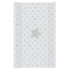 Ceba Baby Pelenkázó alátét 2 oldallal, tömör alappal (50x80) Comfort Csillagok, bézs pelenkázó matrac