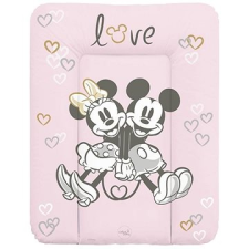 Ceba Baby puha pelenkázó alátét komódra 50 × 70 cm, Disney Minnie & Mickey Pink pelenkázó matrac