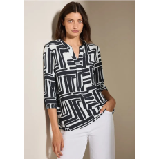 Cecil női ing-blúz PRINTED SOFTWAVE SPLITNECK BLOUSE 345658-25512
